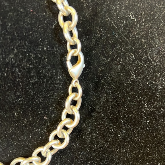 Tiffany Sterling Silver Necklace & Bracelet Set - Picture 7 of 8